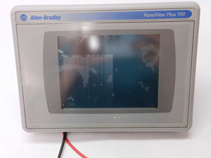 AB 2711P-T7C4D1 Ser. A PanelView Plus 700 Terminal Sold for Parts *DEFECTIVE*