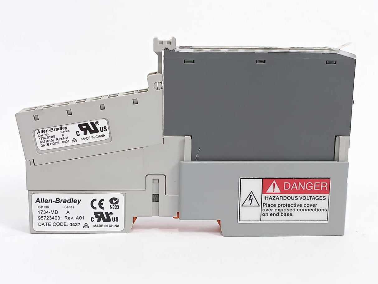AB 1734-IE2C Ser. C Analog Input with 1734-MB +1734-RTBS