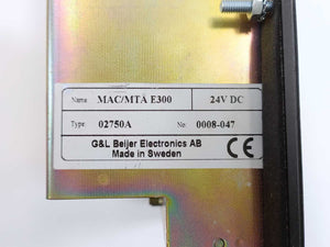 BEIJER ELECTRONICS E300 HMI Display, Type: 02750A, For Spare Parts