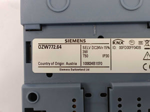 Siemens OZW772.64 Web server for 64 Synco devices