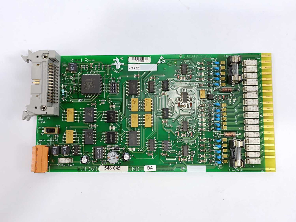 Siemens E3L020 546645 Cerebrus Fire Safety Board
