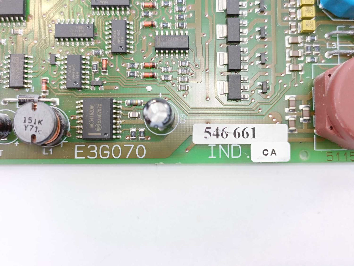 Siemens E3G070 546661 Universal Control Module,