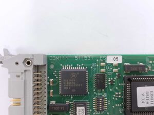 Siemens E3M111  511531 Line Module 4-Ring Card
