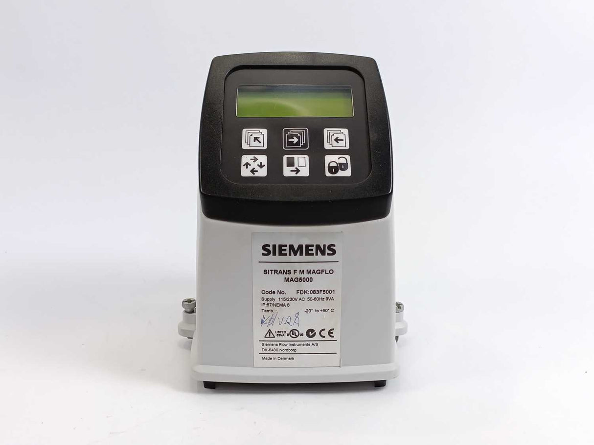 Danfoss 083F5001 Sitrans MAGFLO Flowmeter MAG5000