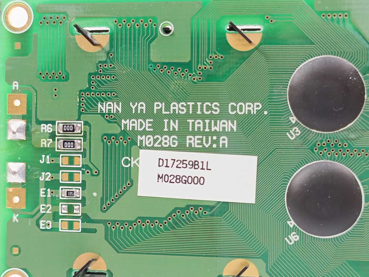 Nan Ya Plastics M028G LCD Display