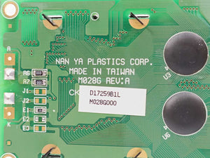 Nan Ya Plastics M028G LCD Display
