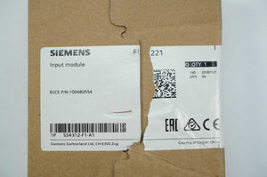 Siemens S54312-F1-A1 Input Module 100680554