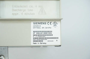 Siemens 6SN1145-1BA02-0CA1 SIMODRIVE 611 E/R Module INT. 36/47kw