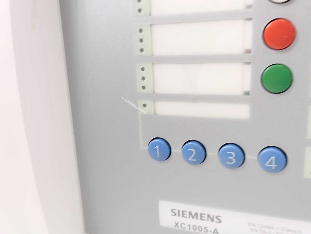 Siemens XC1005-A S54390-C3-A1 Extinguishing Control Panel
