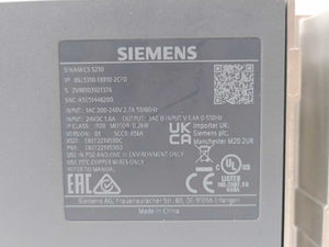 Siemens 6SL5310-1BB10-2CF0 SINAMICS S210