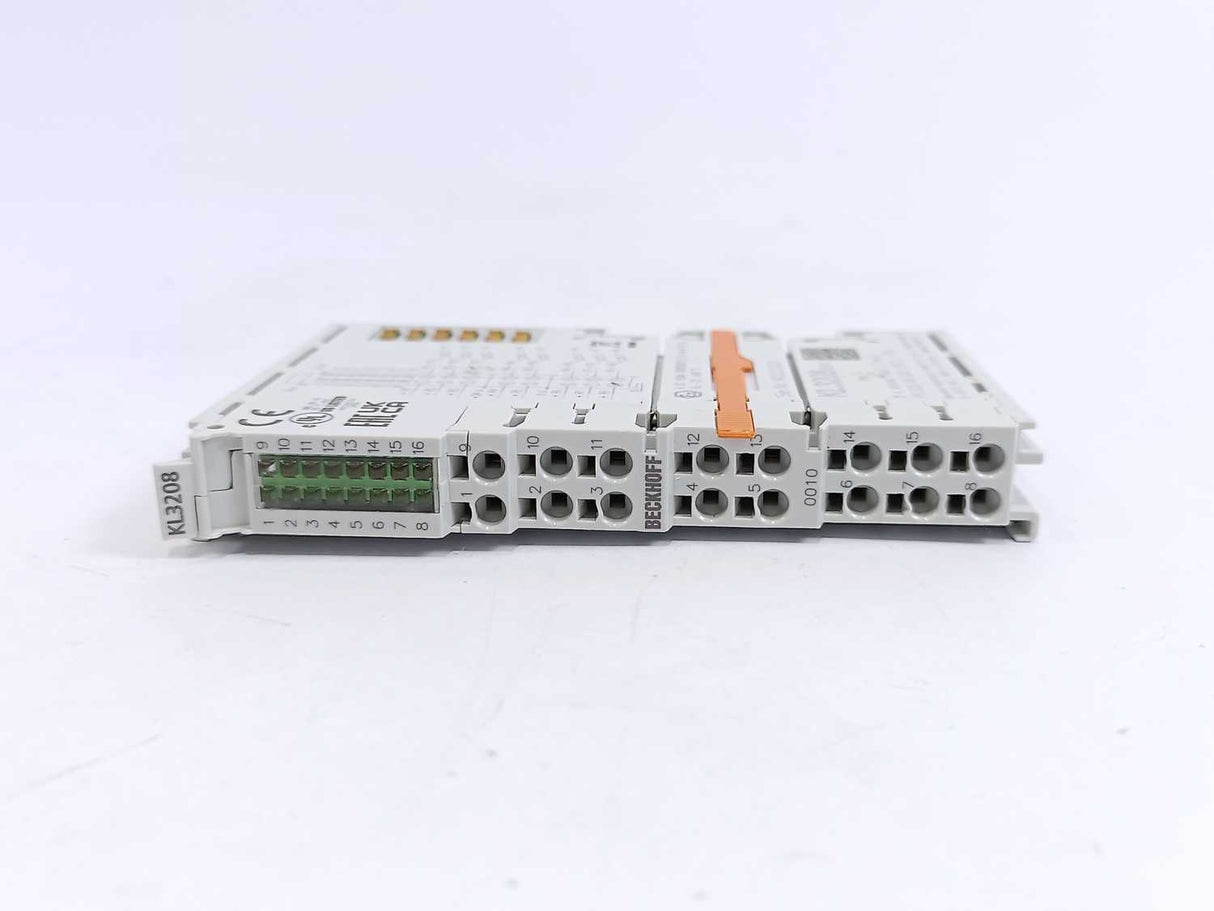 Beckoff KL3208-0010 Bus Terminal, 8-channel Analog Input, RTD (Pt1000, NTC)