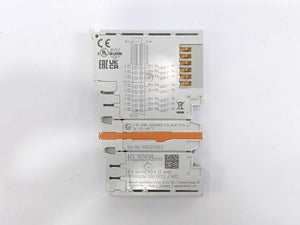 Beckoff KL3208-0010 Bus Terminal, 8-channel Analog Input, RTD (Pt1000, NTC)