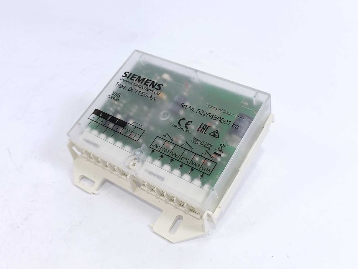 Siemens DC1156-AA Fire Protection Module
