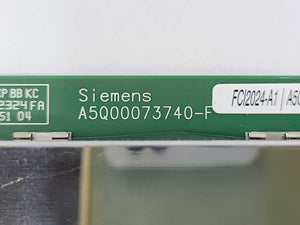 Siemens A5Q00073740-F Board FCI2024-A1/A5Q00072866-08/35SP