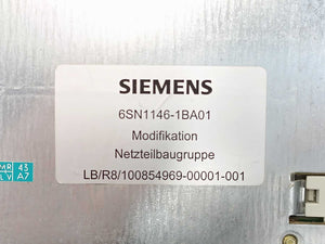 Siemens 6SN1146-1AB00-0BA1 SIMODRIVE 611 Infeed Module