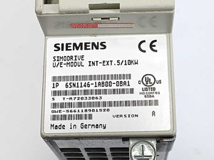 Siemens 6SN1146-1AB00-0BA1 SIMODRIVE 611 Infeed Module