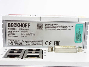 Beckhoff CX9020-0115 Embedded PC with Arm w/ Micro SD 512MB Card