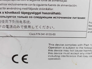 CISCO 341-0135-03 Power Adapter, Model: 861