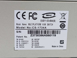 ATEN CS-1734A MultiPlatform KVMP Switch Console