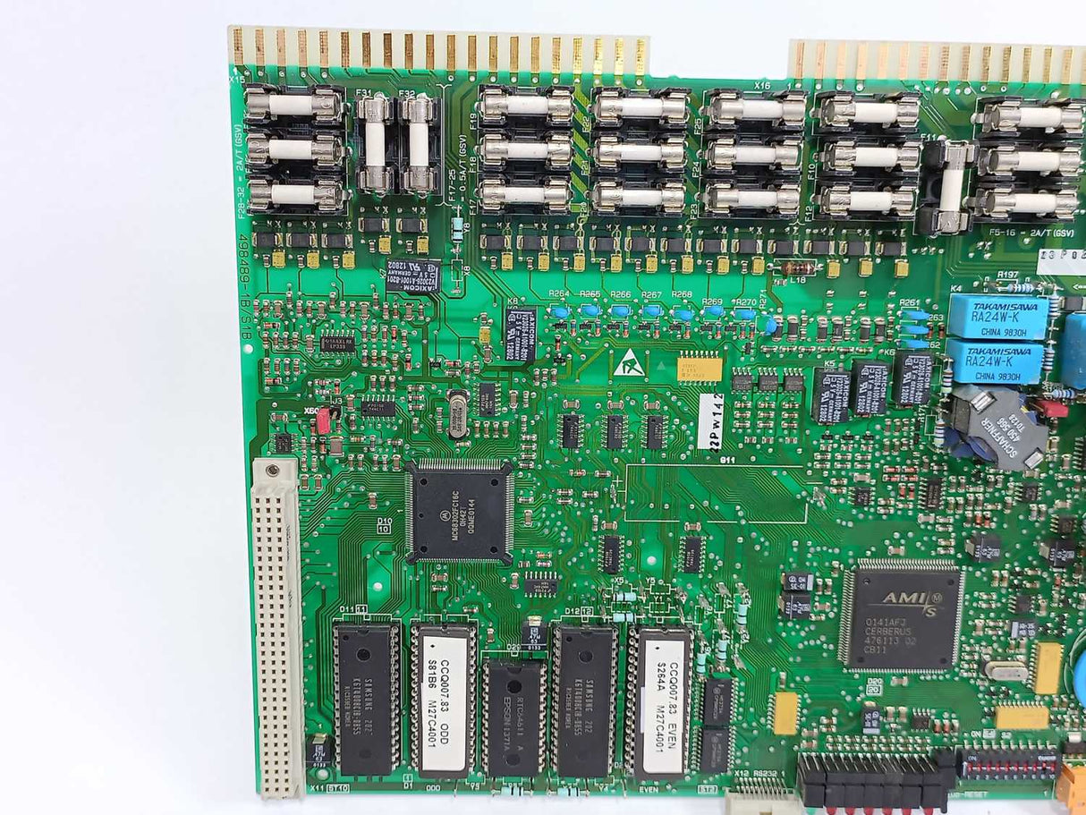 Siemens 498489-1B/S1B Fire Safety Board, E3X101 546674