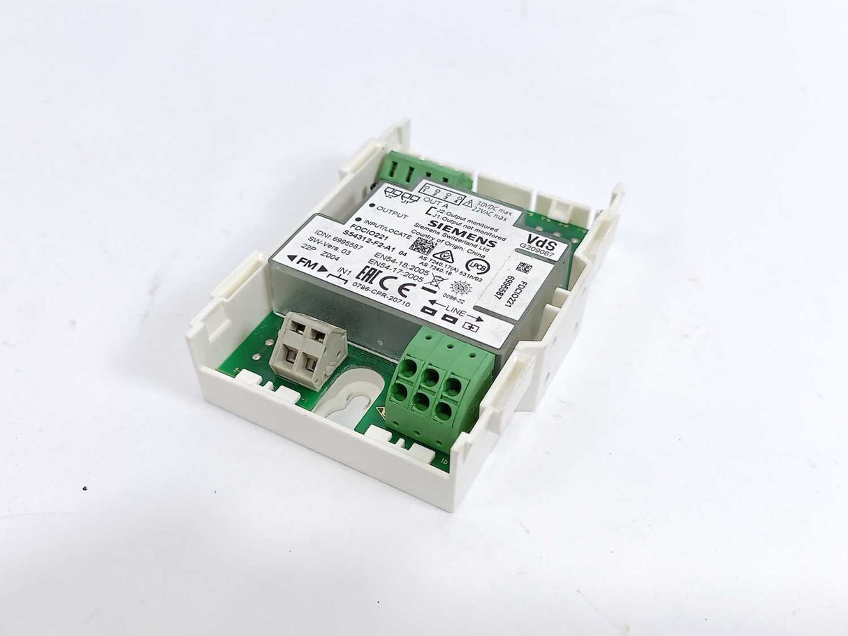 Siemens S54312-F2-A1 Input/Output Module FDCIO221