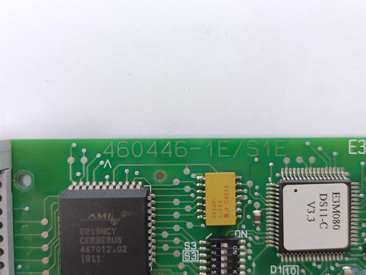 Siemens 460446-1E/S1E Fire Alarm PCB Card, E3M080 460268