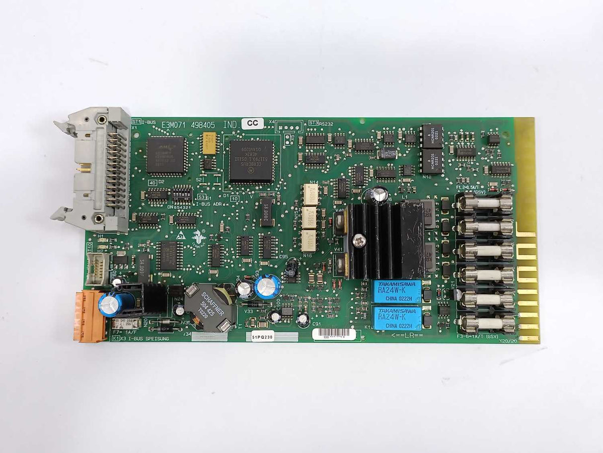 Siemens E3M071 498405 Interactive Line Card