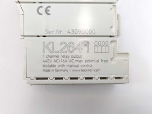 Beckhoff KL2641 1 Channel Relay Output