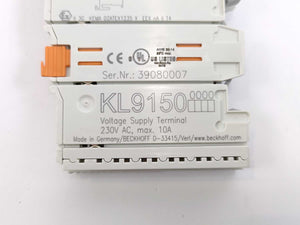 Beckhoff KL9150 Terminal 230V AC/max. 10 A Batch 6pcs.