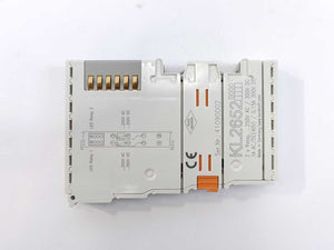 Beckhoff KL2652 2 x Relay ...250VAC/300VDC 1A 300VDC Batch 2pcs.