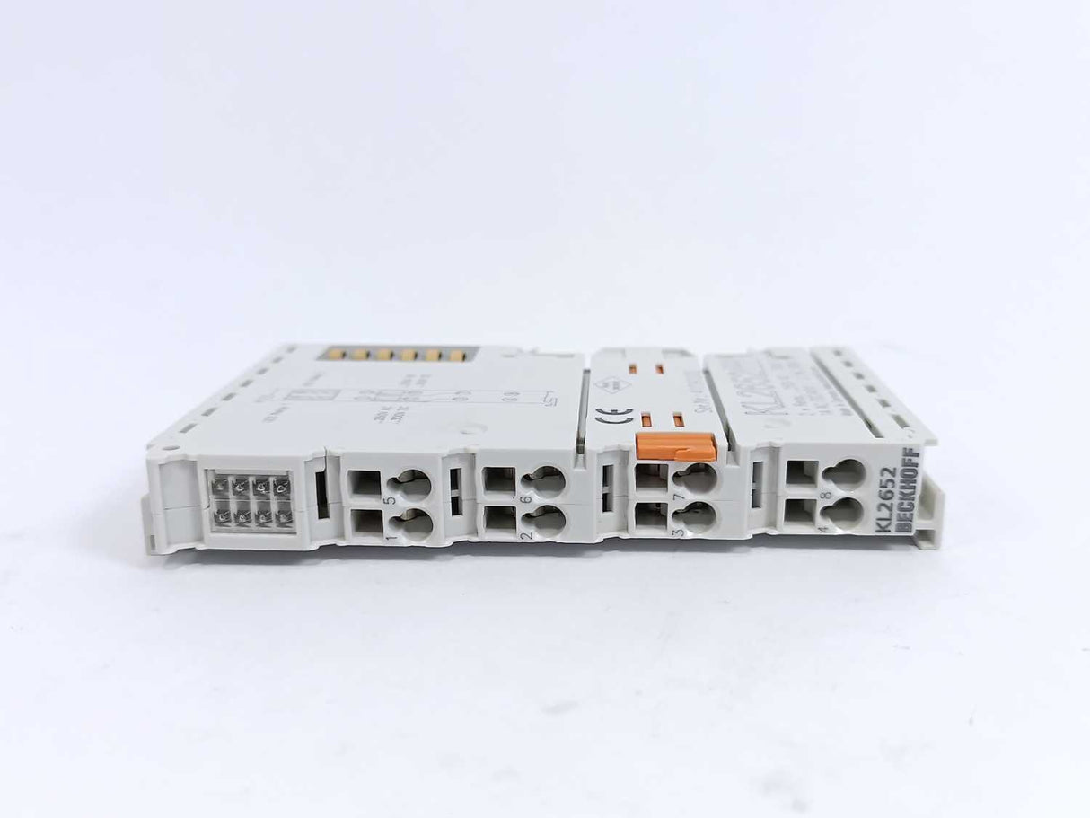 Beckhoff KL2652 2 x Relay ...250VAC/300VDC 1A 300VDC Batch 2pcs.