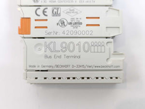 Beckhoff KL9010 Bus End Terminal Batch 5pcs.