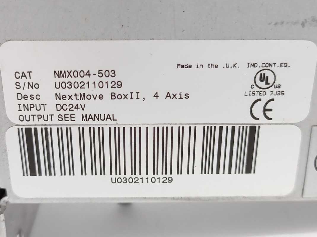 BALDOR NMX004-503 Servo Controller