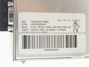BALDOR FD4A20TR-RN23 Servo Control