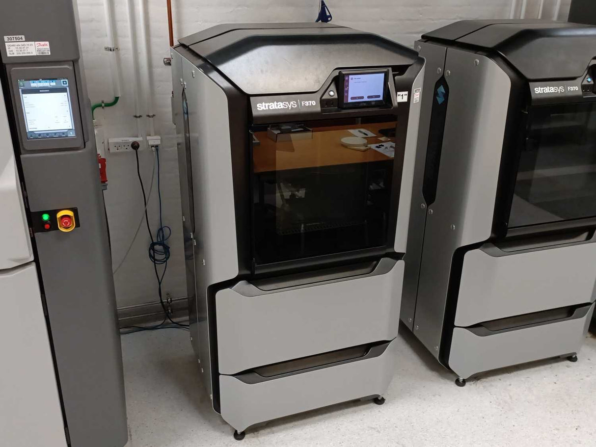 Stratasys F370 3D printer, 123-30000, 100-240V, 12-7A, 50/60Hz