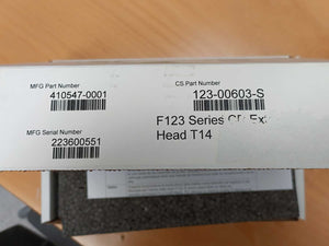 Stratasys T14 F123 Series CR Exstrusion Head, 410547-0001, 223600551