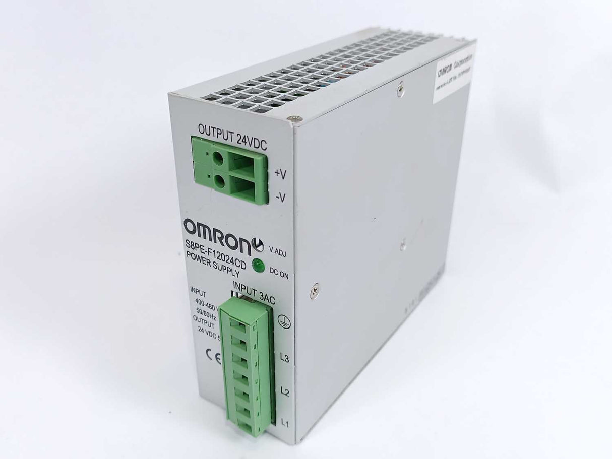 OMRON S8PE-F12024CD Power Supply 24VDC 5A