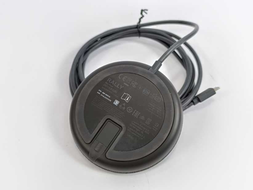 Logitech  889-000136 Rally Mic Pod. Model: V-U0049