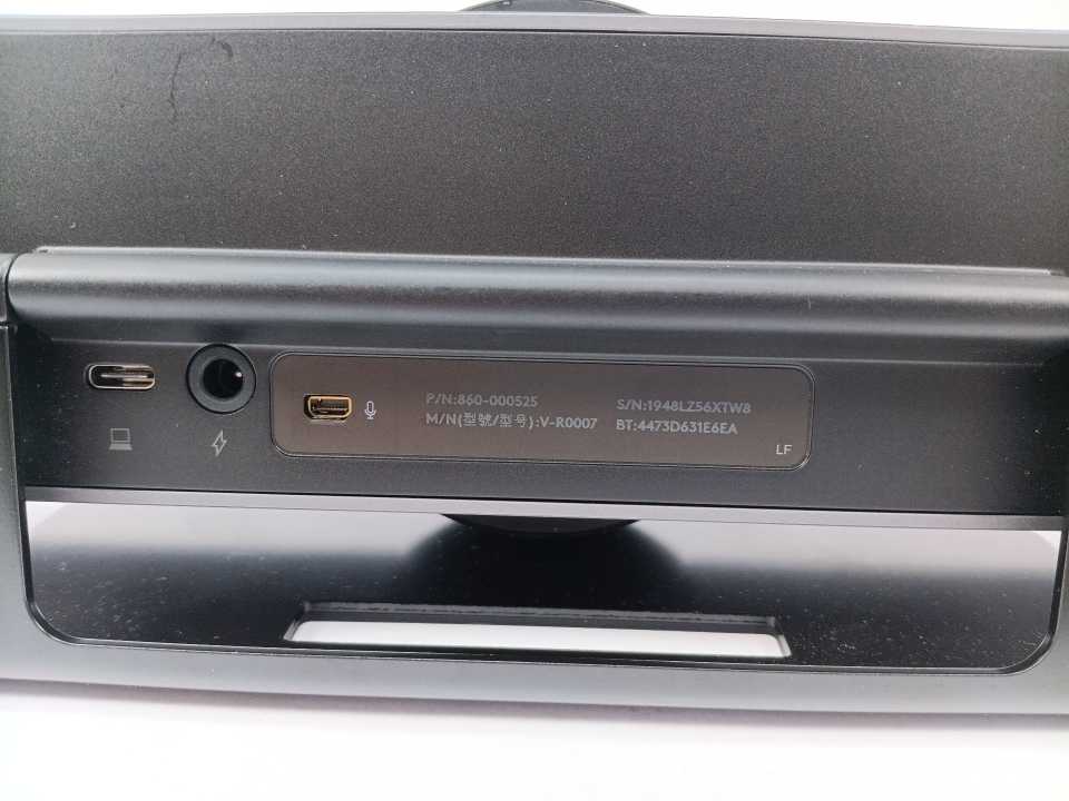 Logitech  860-000525 V-R0007 Camera And Speakerphone Video Collaboration Device