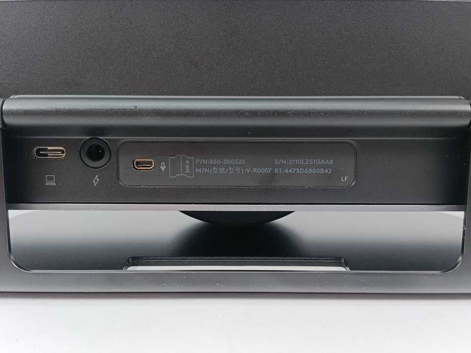 Logitech  860-000525 V-R0007 Camera And Speakerphone Video Collaboration Device