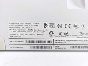 CISCO 74-115968-04 C1 CS-TOUCH V04 TelePresence Touch 10