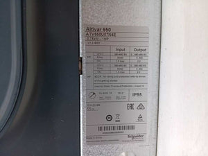 Schneider Electric ATV950U07N4E Altivar 950 0.75kW - 1HP