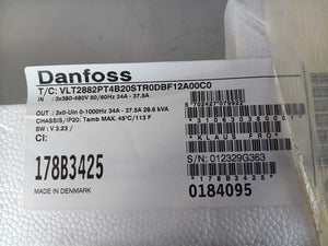 Danfoss 178B3425 VLT 2882PT4B20STR0DBF12A00C0