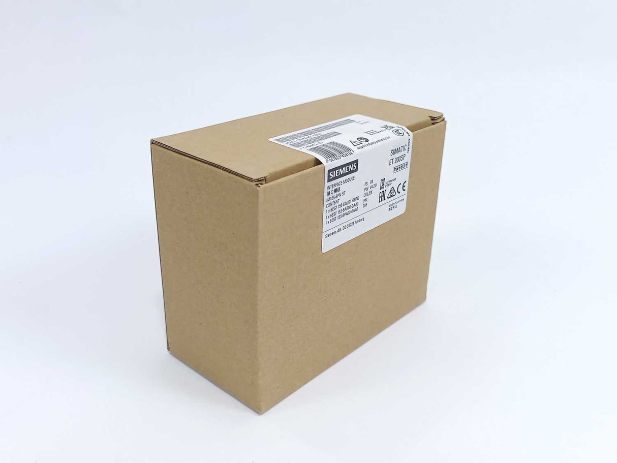 Siemens 6ES7155-6AA01-0BN0 Interface Module SIMATIC ET 200SP, PROFINET Bundle IM