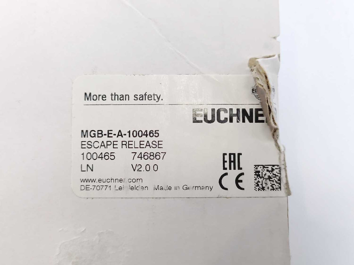 Euchner 100465 MGB-E-A-100465 Escape Release