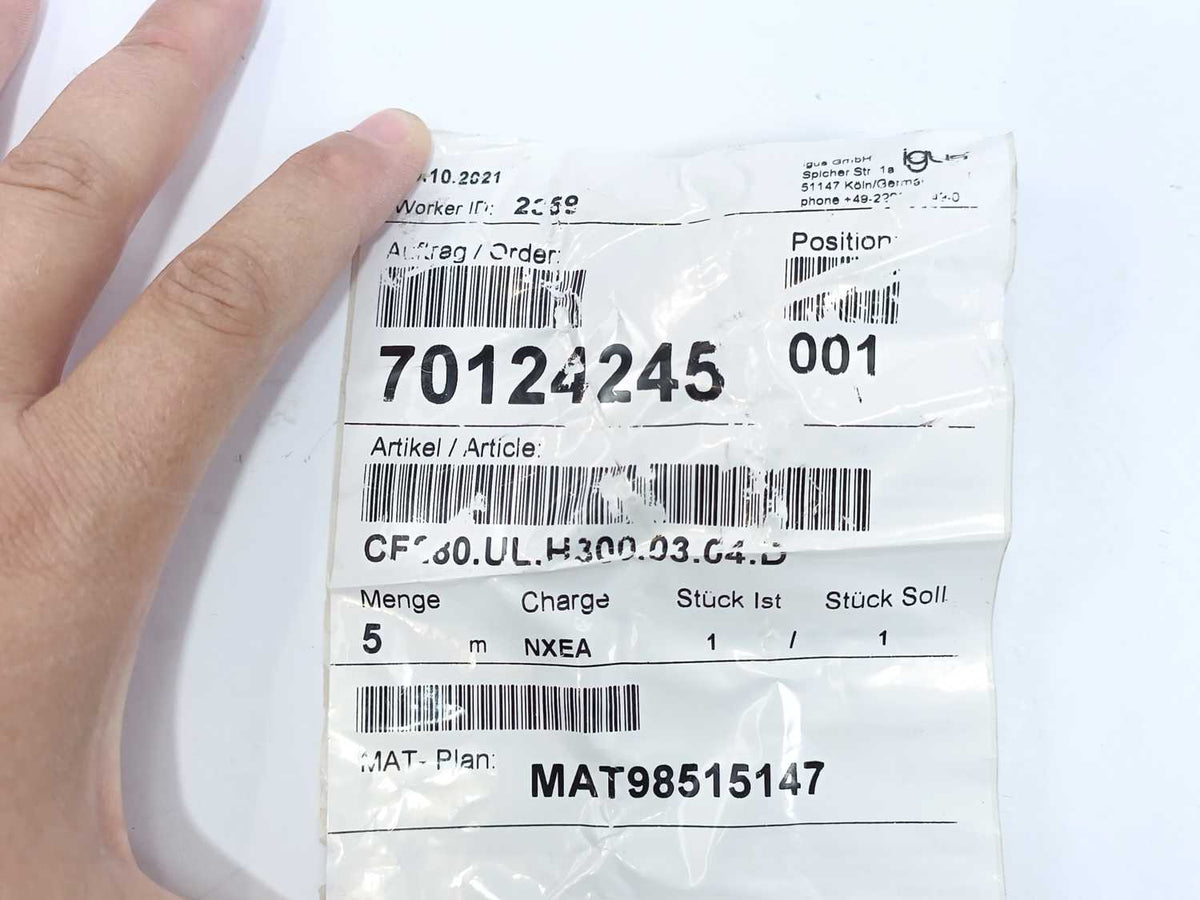 Siemens 6FX_002-8QN04 Motion-Connect 500 Servo Power & Data Cable 5m, 43567