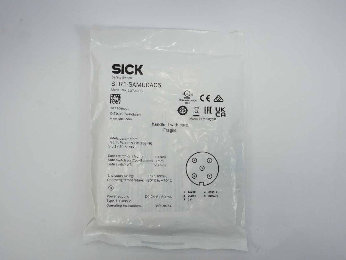 SICK 1073205 Safety Switch STR1-SAMU0AC5