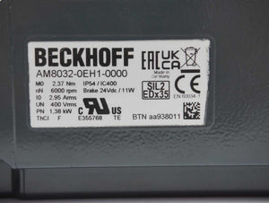 Beckhoff AM8032-0EH1-0000 Servo Motor