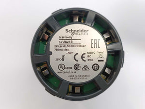 Schneider Electric XVUC26 Harmony Blue Signal Tower Light Unit W/ XVUC21B