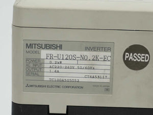 Mitsubishi FR-U120S-NO.2K-EC Inverter